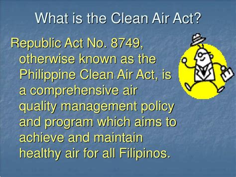 clean air act philippines ppt
